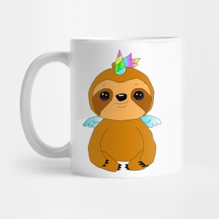 Sloth unicorn Mug